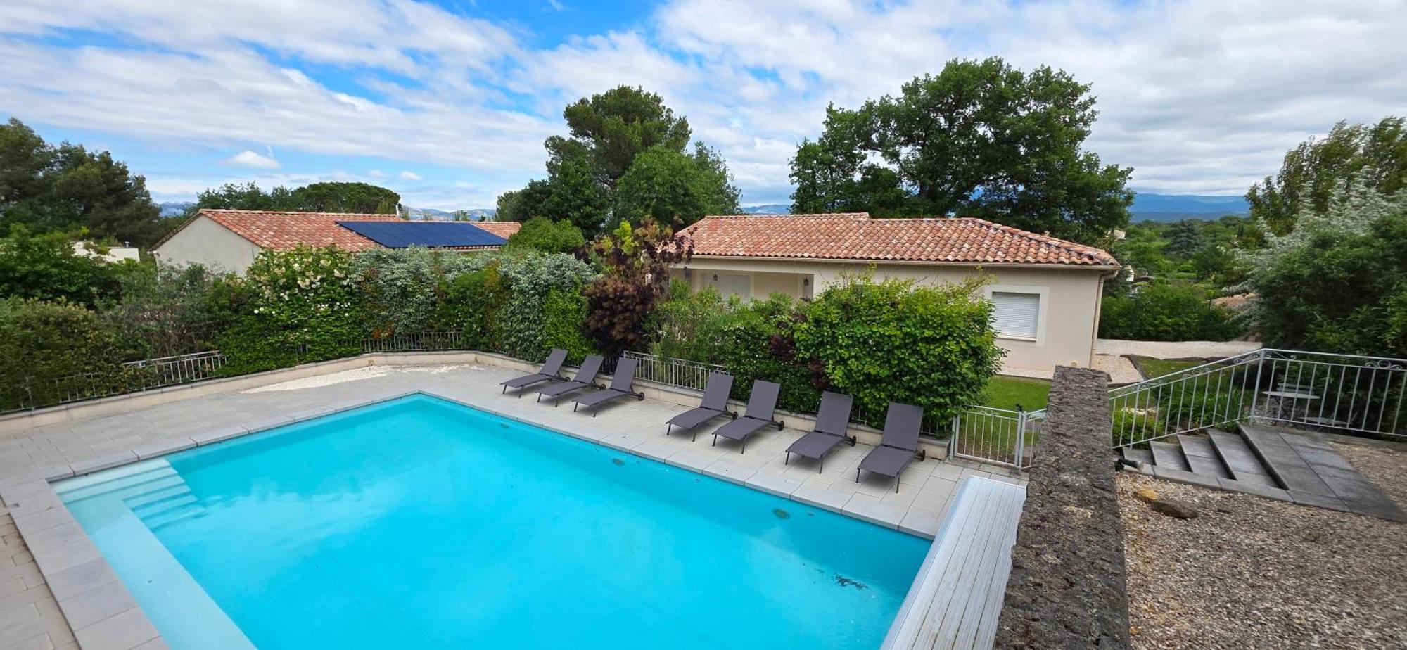 Paradis Provencal Villa - Espace Detente Et Bbq Lmv カルパントラ エクステリア 写真