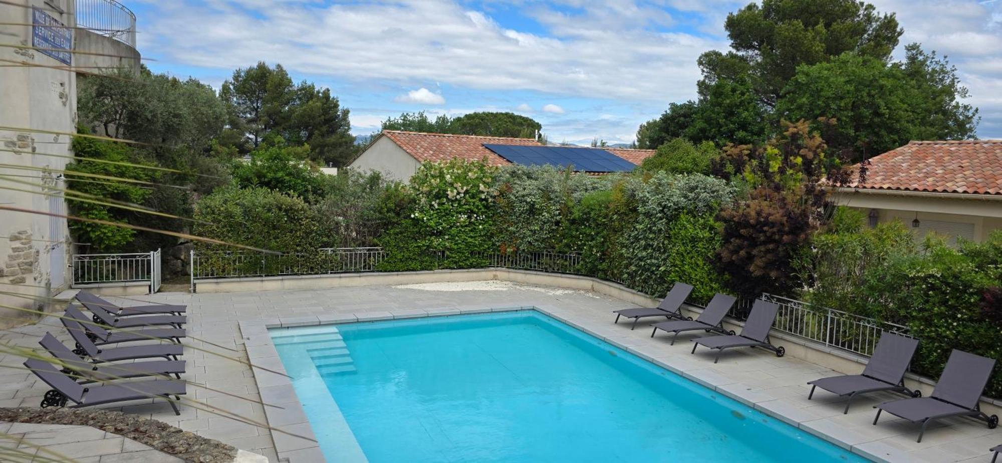 Paradis Provencal Villa - Espace Detente Et Bbq Lmv カルパントラ エクステリア 写真